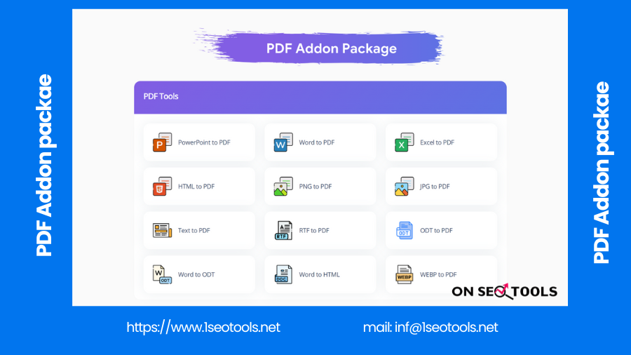 PDF Addon packae